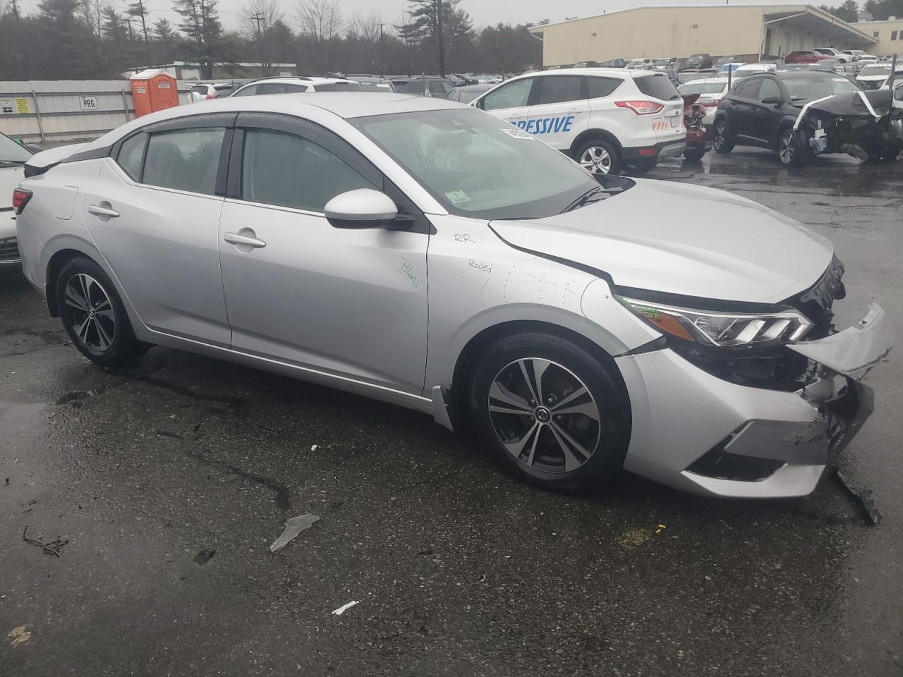 2022 NISSAN SENTRA SV VIN:3N1AB8CV6NY288529