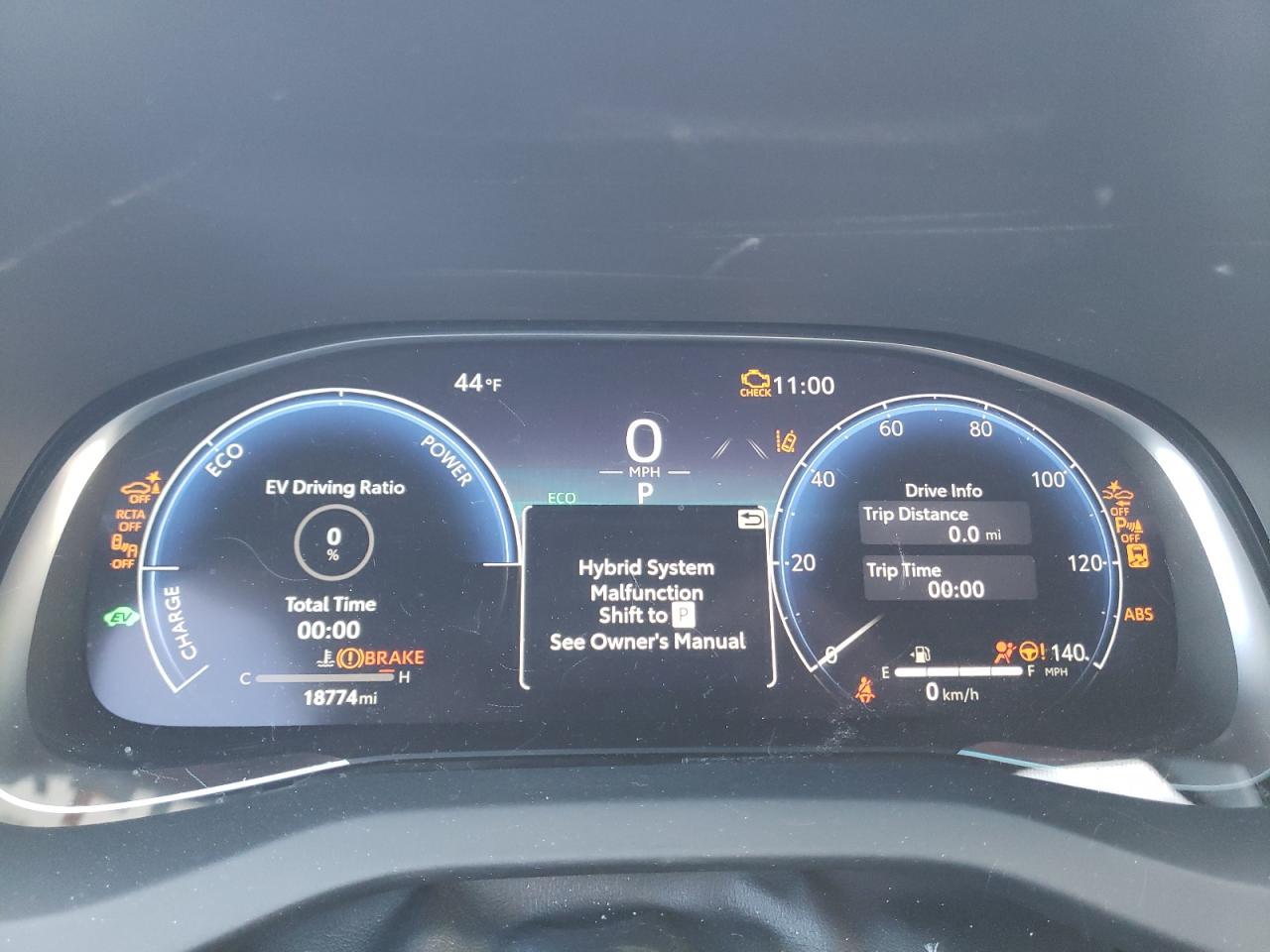 2023 TOYOTA VENZA LE VIN:JTEAAAAH0PJ136382