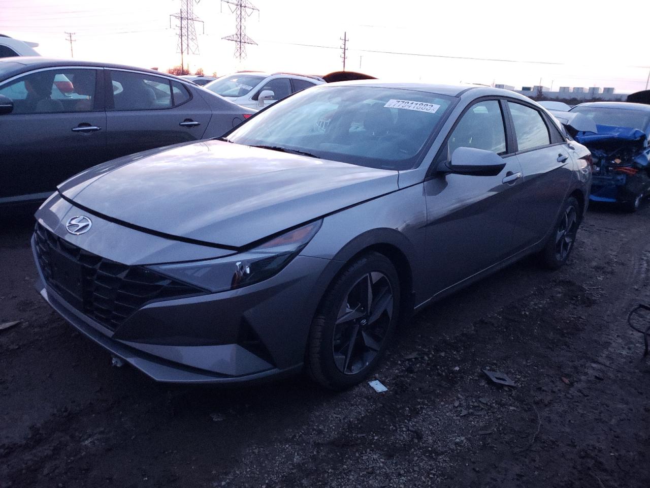 2023 HYUNDAI ELANTRA SEL VIN:KMHLS4AG7PU501220