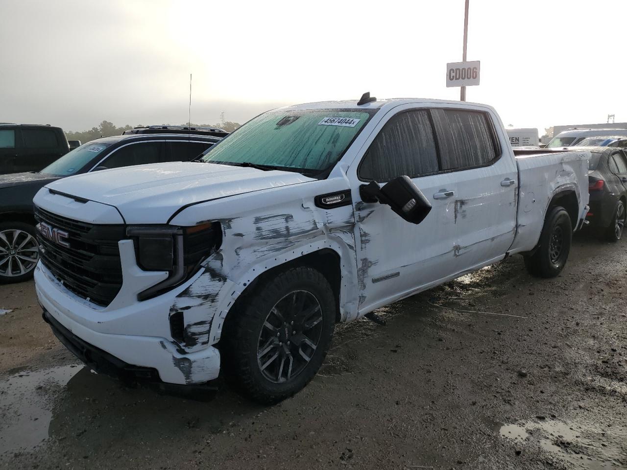 2022 GMC SIERRA K1500 ELEVATION VIN:3GTUUCET1NG535884