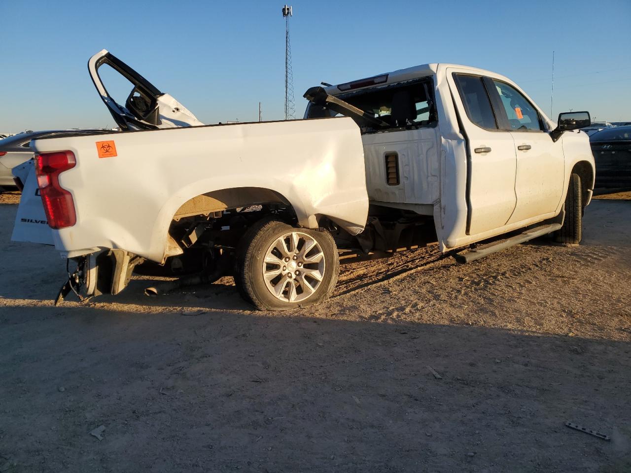 2022 CHEVROLET SILVERADO C1500 CUSTOM VIN:1GCRABEKXNZ572464