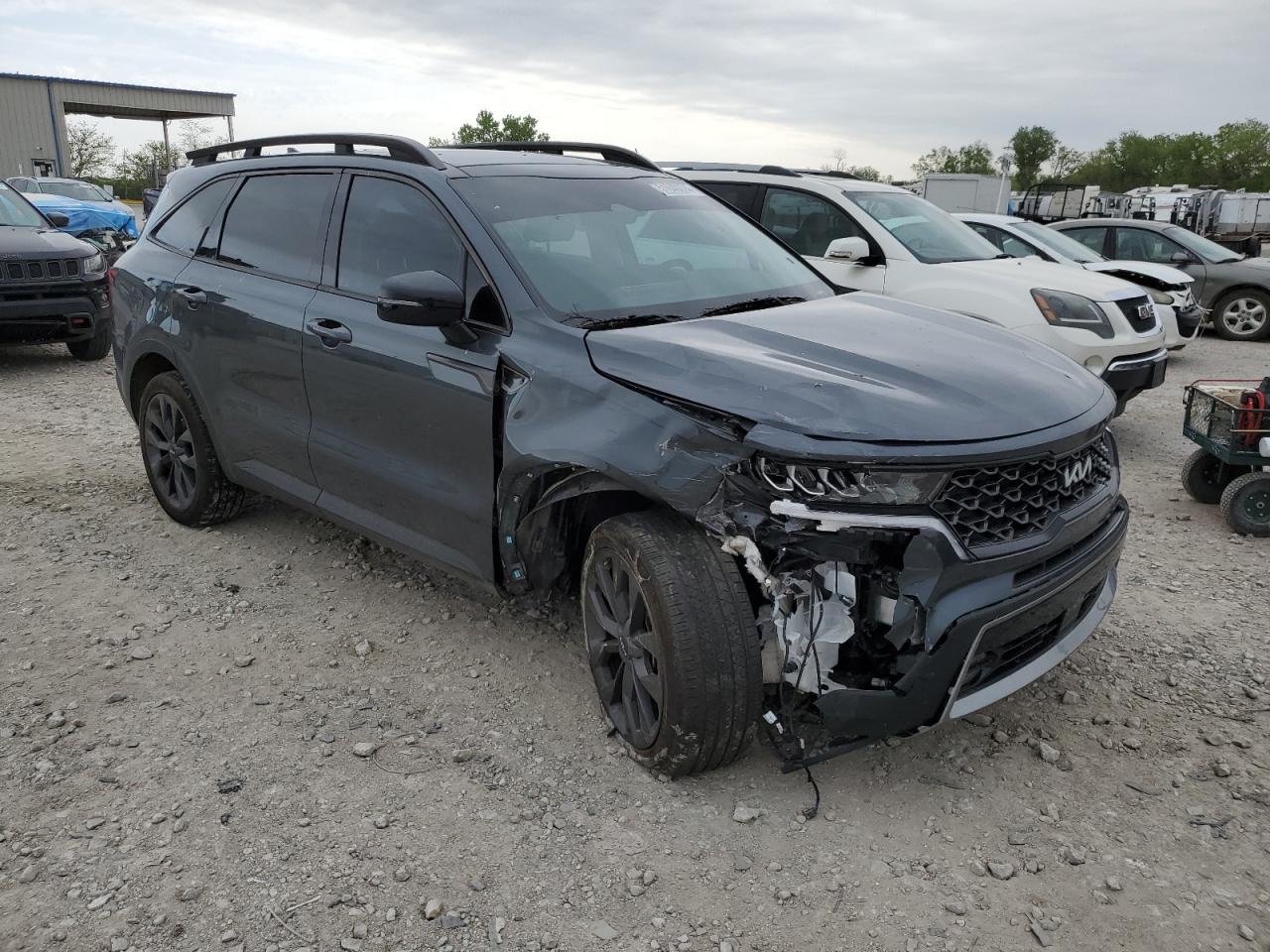 2022 KIA SORENTO EX VIN:5XYRHDLF9NG157857
