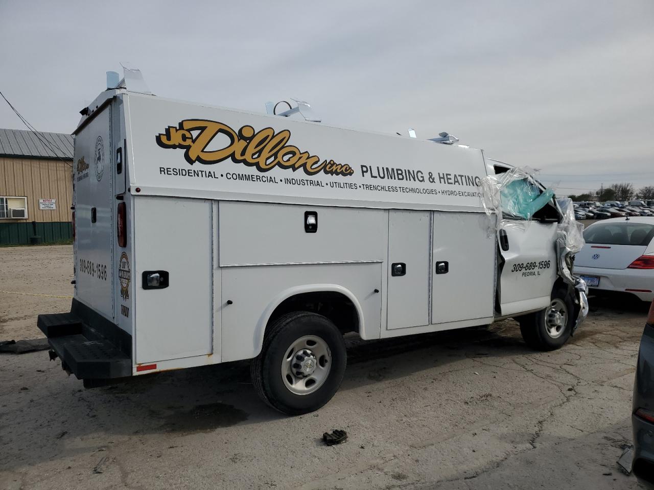 2022 CHEVROLET EXPRESS G3500  VIN:1GB0GRF75N1173958