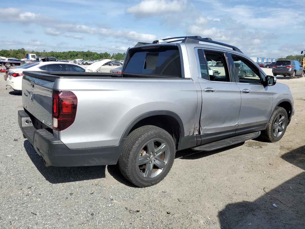2022 HONDA RIDGELINE RTL VIN:5FPYK3F76NB005951
