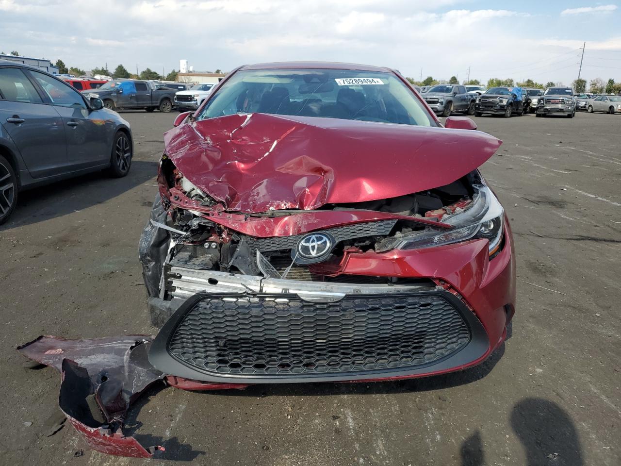 2022 TOYOTA COROLLA LE VIN:5YFEPMAE6NP364200