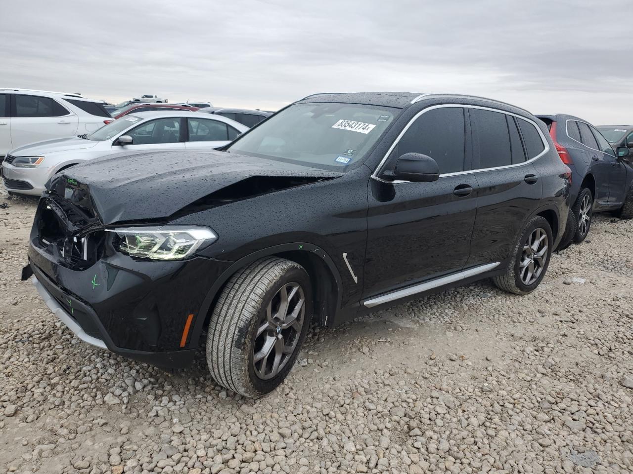 2022 BMW X3 XDRIVE30I VIN:WBX57DP09NN123579