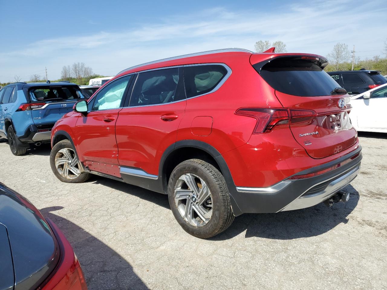 2022 HYUNDAI SANTA FE SEL VIN:5NMS2DAJ5NH410883