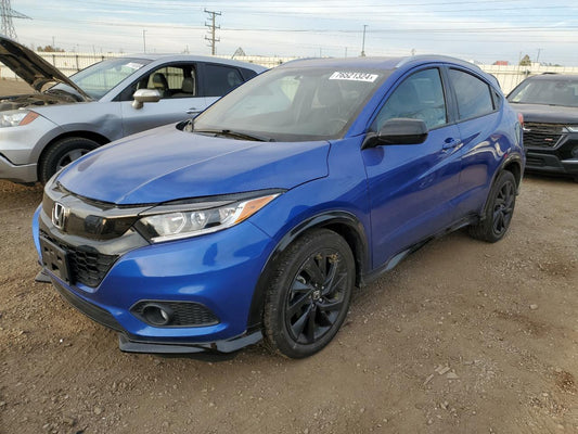 2022 HONDA HR-V SPORT VIN:3CZRU6H19NM753620