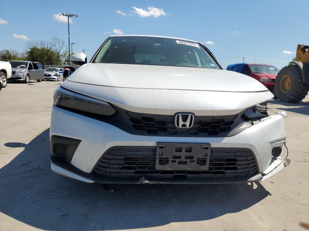 2022 HONDA CIVIC EXL VIN:19XFL1H7XNE012180