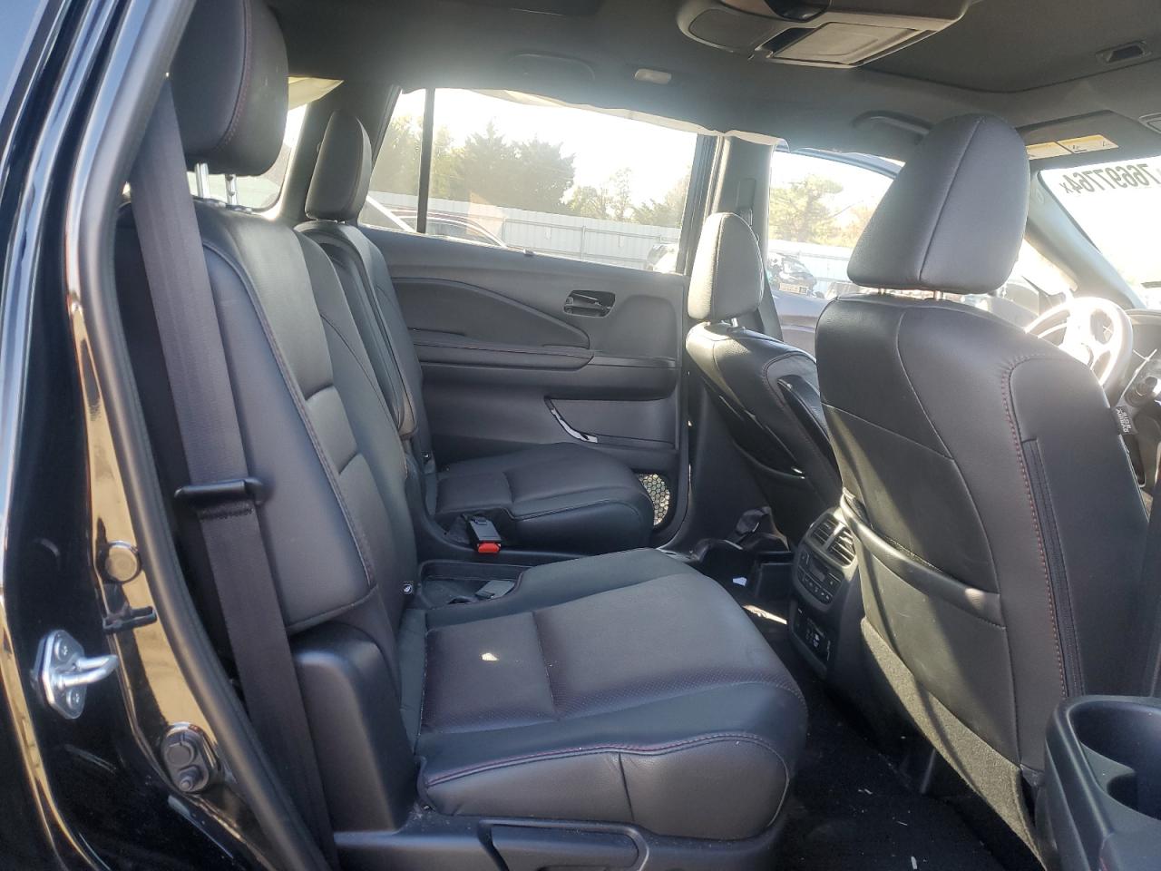 2022 HONDA PILOT BLACK VIN:5FNYF6H76NB000213