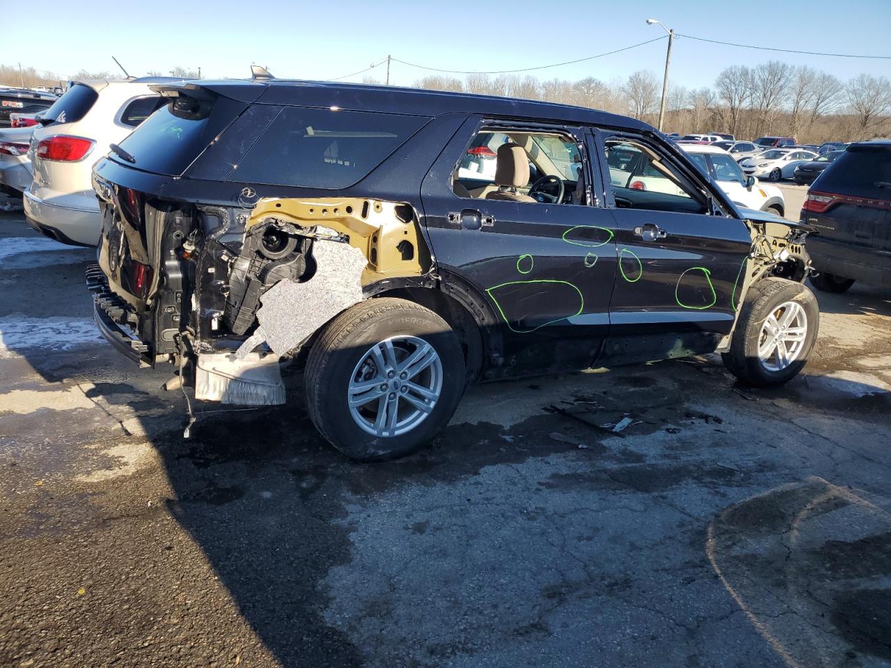 2022 FORD EXPLORER XLT VIN:1FMSK7DH0NGB85981