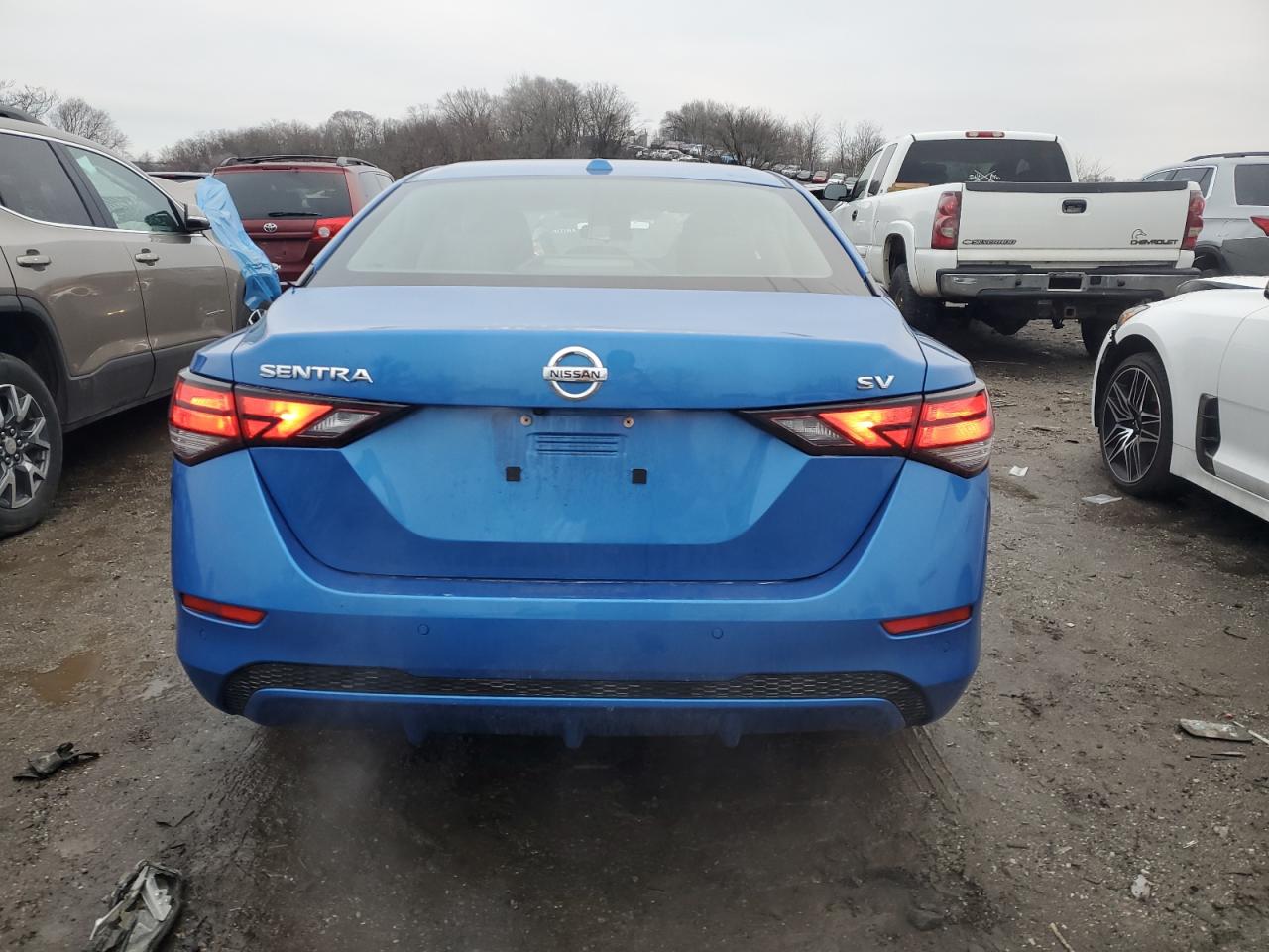 2022 NISSAN SENTRA SV VIN:3N1AB8CV9NY274155