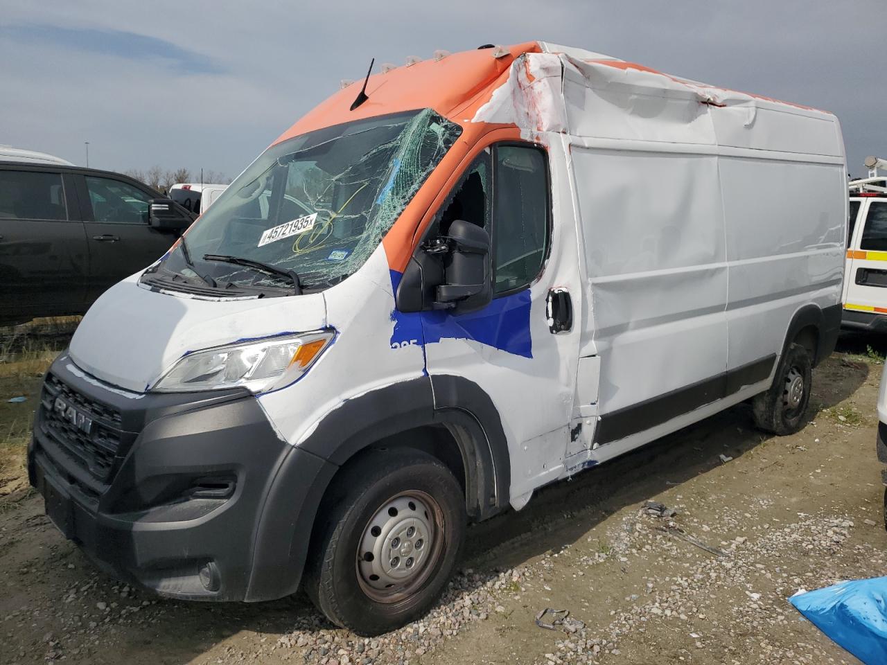 2023 RAM PROMASTER 2500 2500 HIGH VIN:3C6LRVDG4PE557266