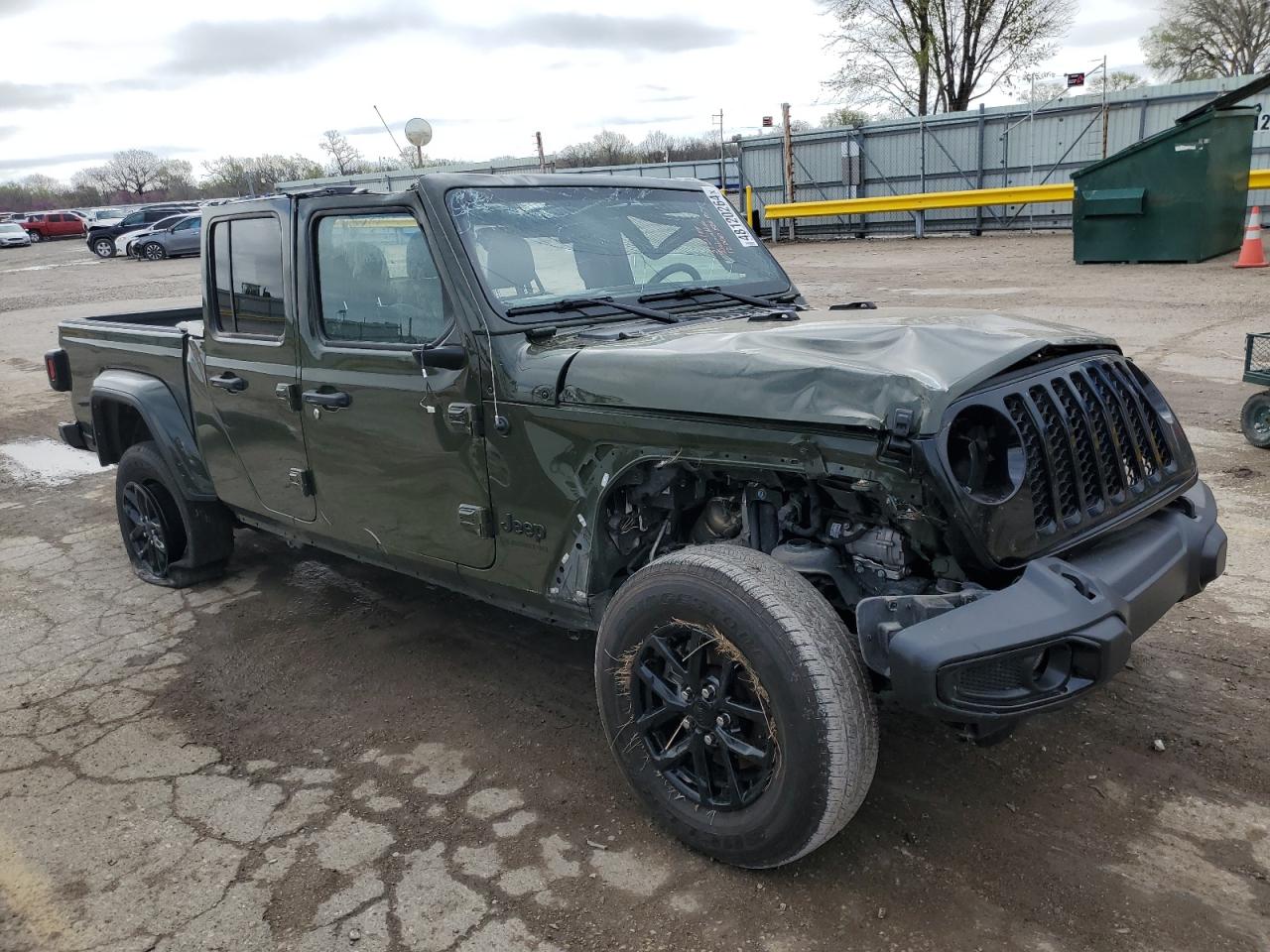 2022 JEEP GLADIATOR SPORT VIN:1C6HJTAG7NL152593