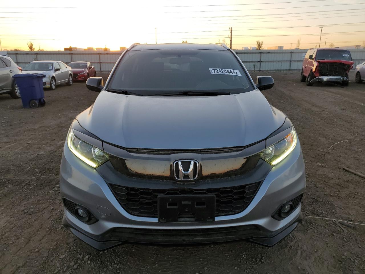 2022 HONDA HR-V SPORT VIN:3CZRU6H19NM775004