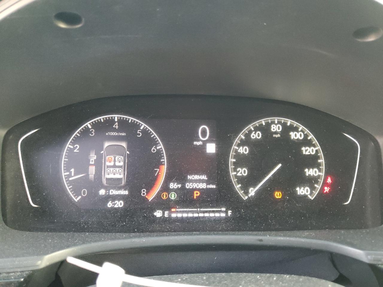 2022 HONDA CIVIC SPORT VIN:2HGFE2F57NH510263