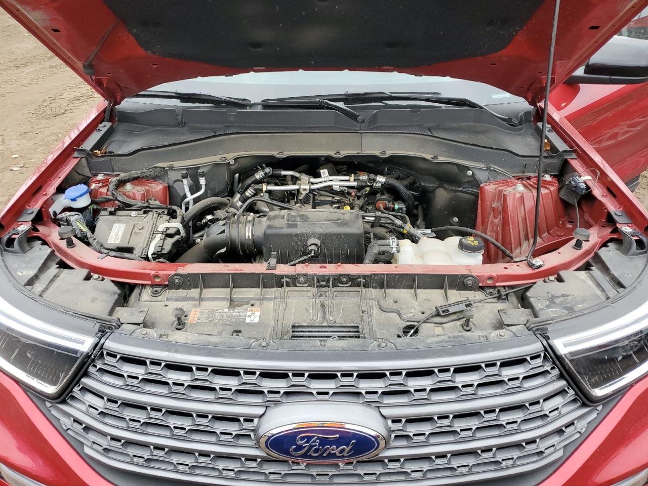 2022 FORD EXPLORER XLT VIN:1FMSK8DH7NGB08613