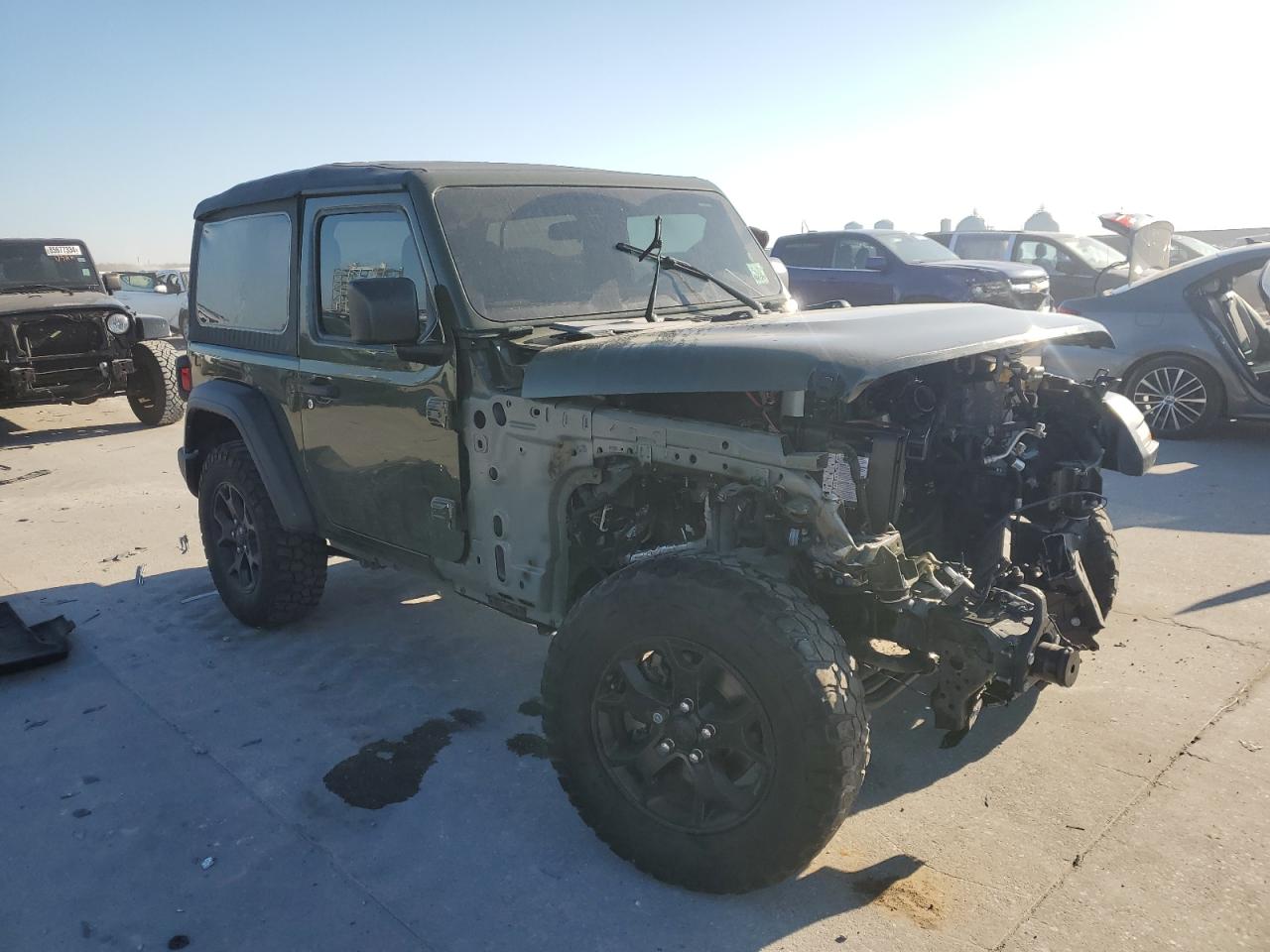 2022 JEEP WRANGLER SPORT VIN:1C4GJXAN6NW177249