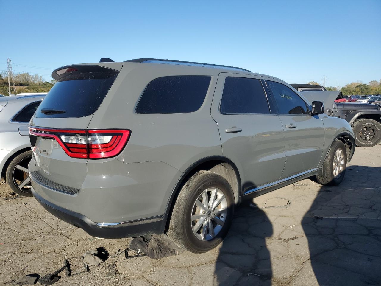 2022 DODGE DURANGO SXT VIN:1C4RDJAGXNC157957