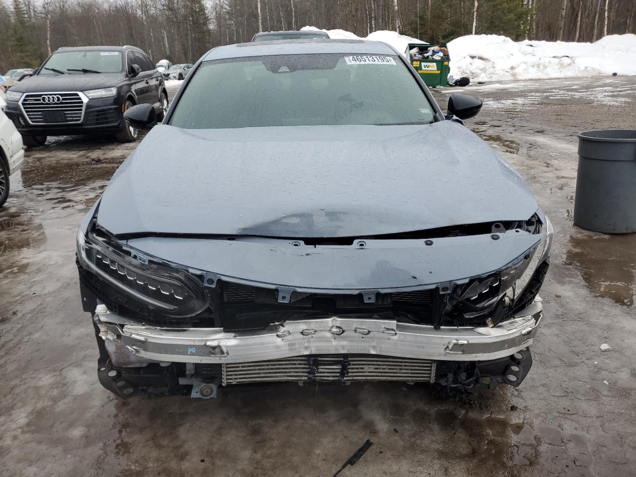 2022 HONDA ACCORD SPORT VIN:1HGCV1F31NA801593