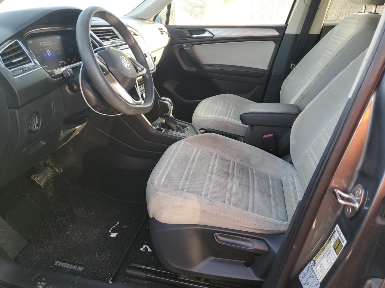 2022 VOLKSWAGEN TIGUAN S VIN:3VV1B7AX4NM050232