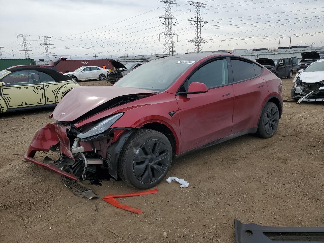 2024 TESLA MODEL Y  VIN:7SAYGDED7RF201123