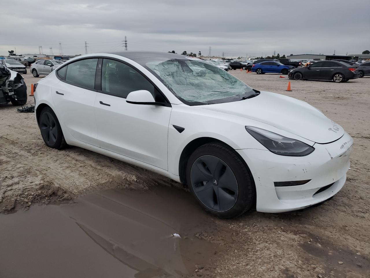 2022 TESLA MODEL 3  VIN:5YJ3E1EAXNF331358