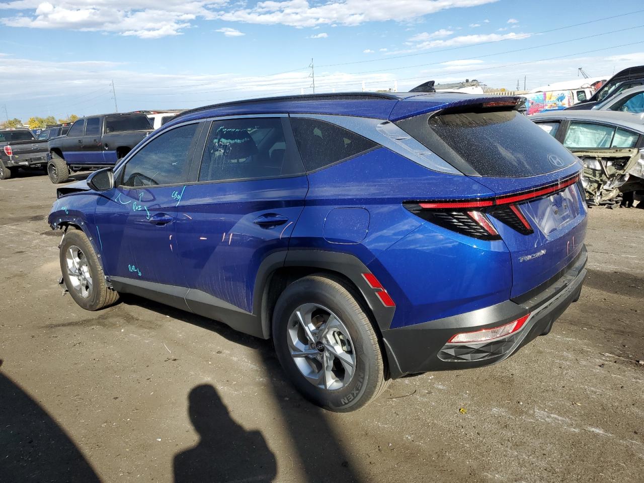 2022 HYUNDAI TUCSON SEL VIN:5NMJB3AEXNH111009