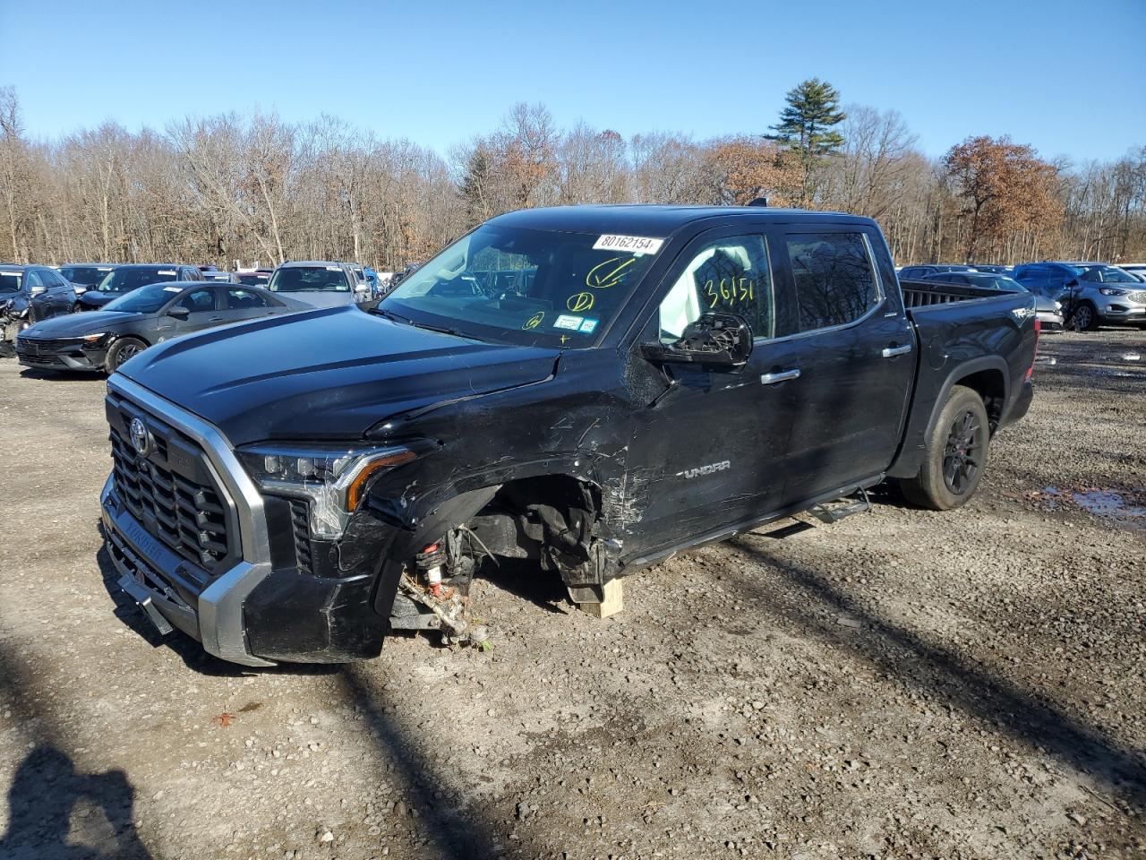 2022 TOYOTA TUNDRA CREWMAX LIMITED VIN:5TFJA5DB3NX022566