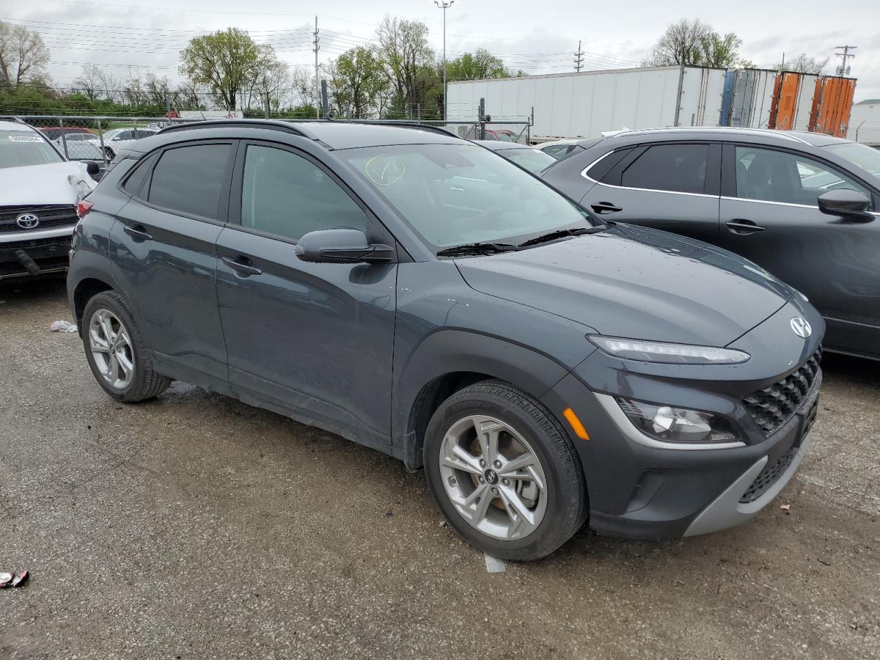 2022 HYUNDAI KONA SEL VIN:KM8K6CAB1NU831513