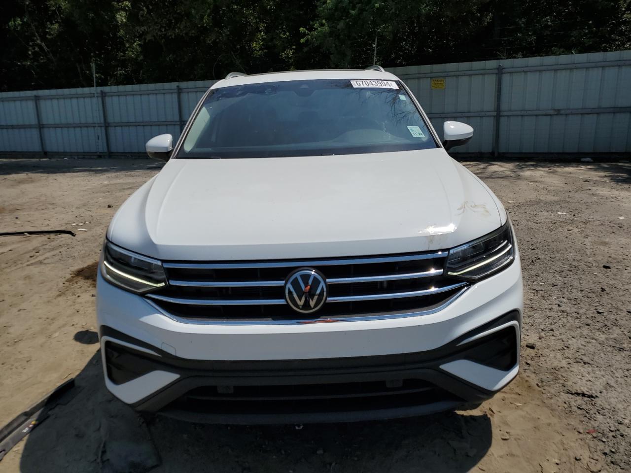 2022 VOLKSWAGEN TIGUAN SE VIN:3VV2B7AX4NM019566