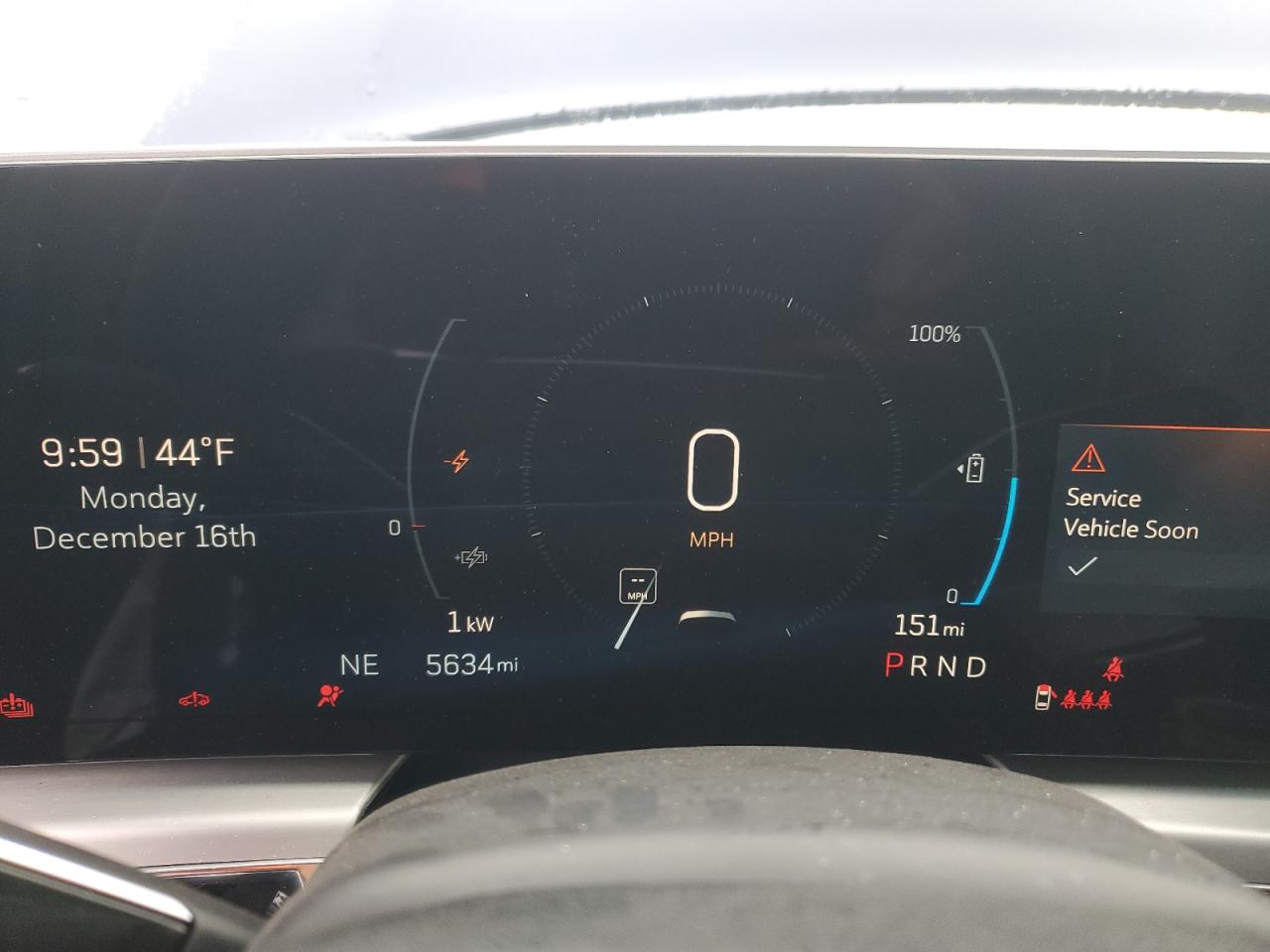 2024 CADILLAC LYRIQ LUXURY VIN:1GYKPPRL2RZ109198