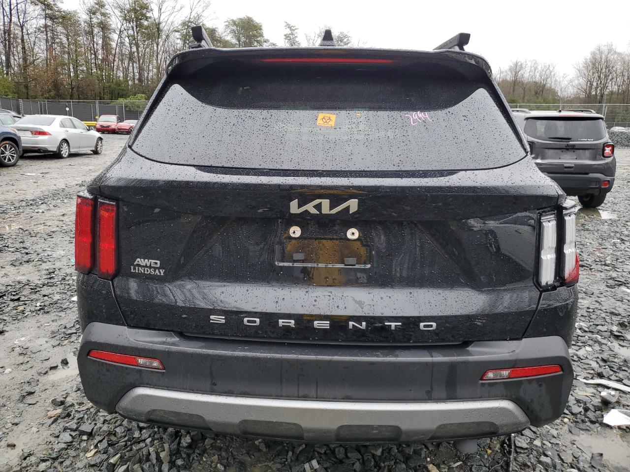 2022 KIA SORENTO SX VIN:5XYRKDLF7NG157602