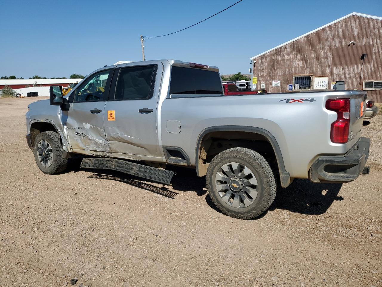 2022 CHEVROLET SILVERADO K2500 CUSTOM VIN:1GC4YME79NF123582