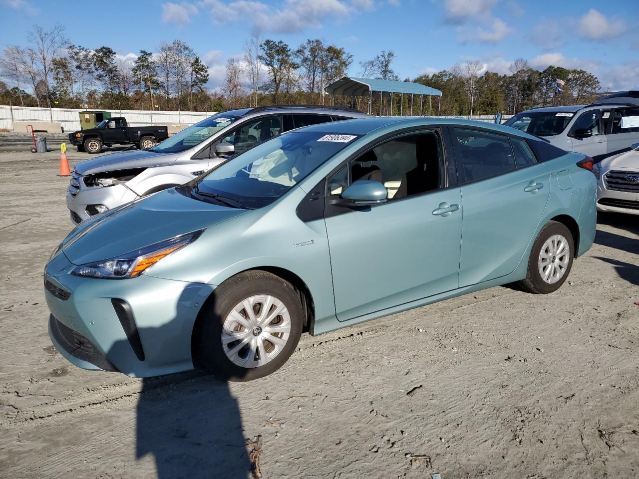 2022 TOYOTA PRIUS NIGHT SHADE VIN:JTDKAMFU8N3180843