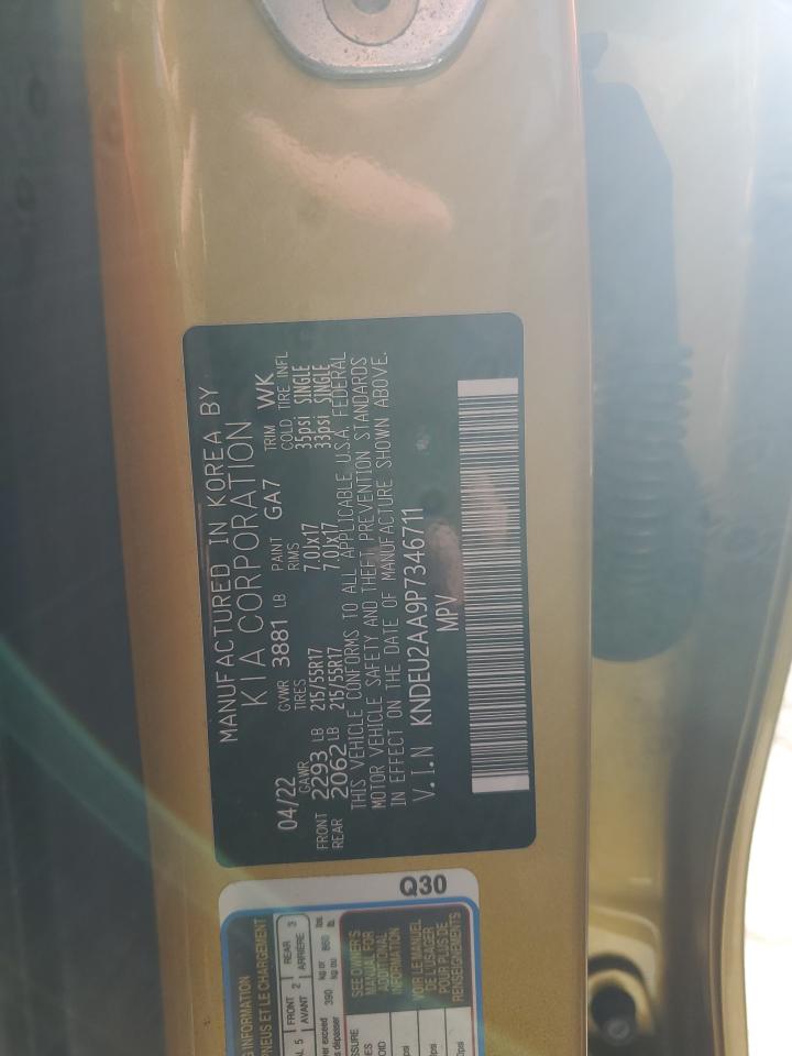 2023 KIA SELTOS S VIN:5FNYF4H58FB072972