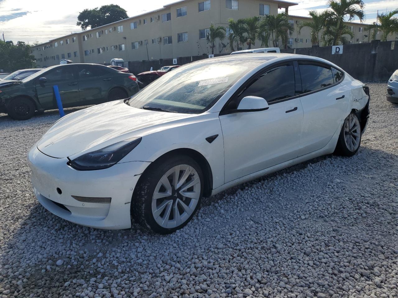 2022 TESLA MODEL 3  VIN:5YJ3E1EA7NF368951