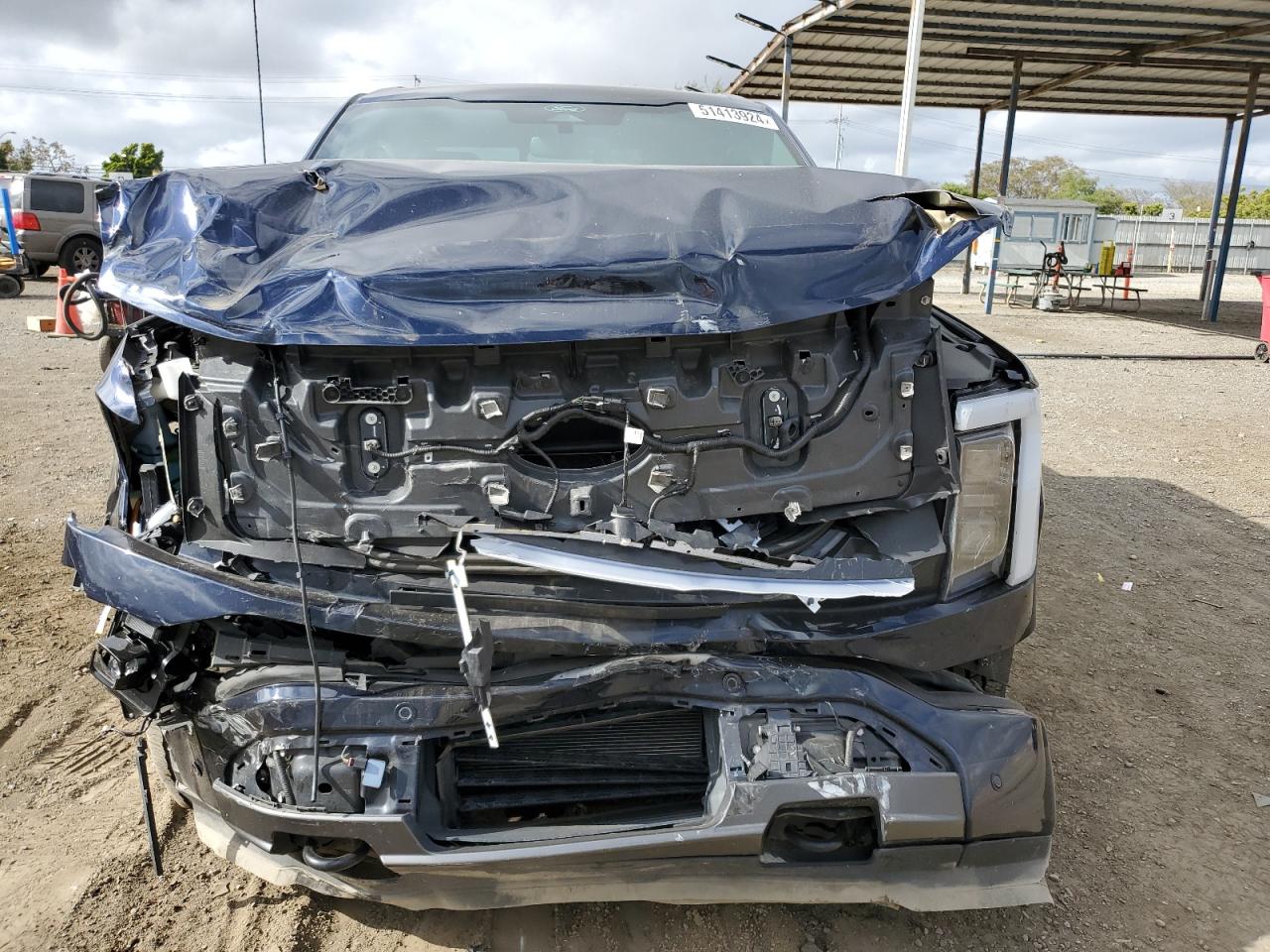 2022 FORD F150 LIGHTNING PRO VIN:1FT6W1EV8NWG04113