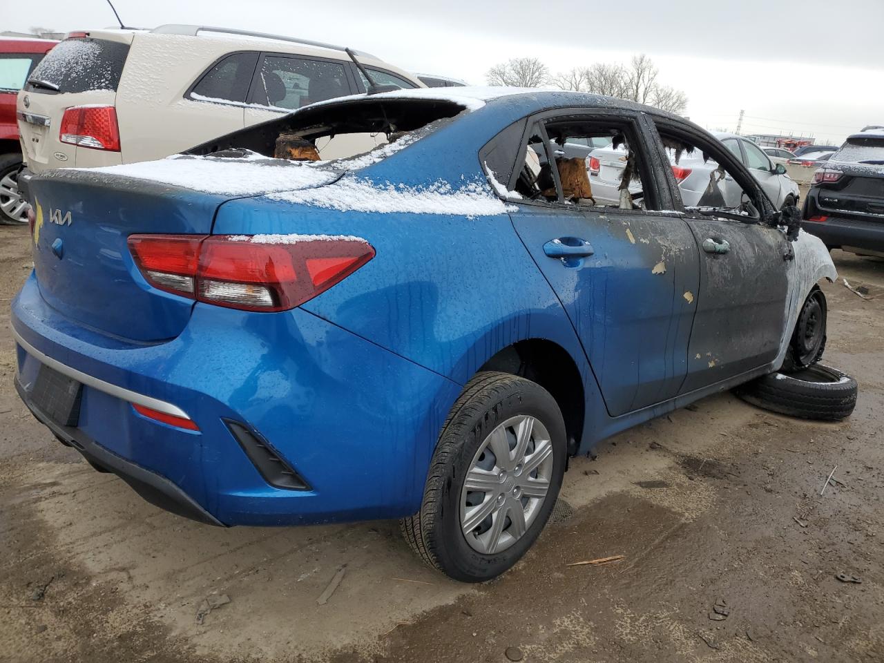 2023 KIA RIO LX VIN:3KPA24AD0PE586935
