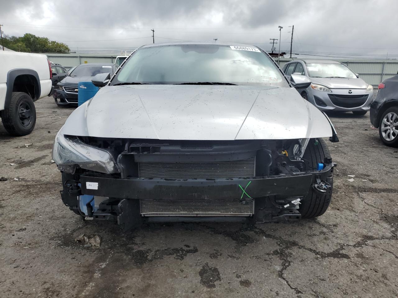 2022 HYUNDAI ELANTRA SEL VIN:5NPLM4AG5NH070110