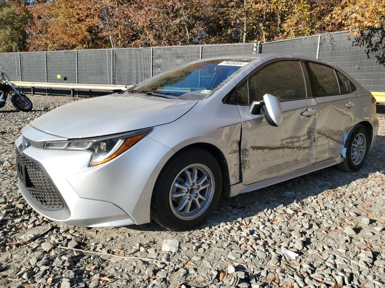 2022 TOYOTA COROLLA LE VIN:JTDEAMDE6NJ039788