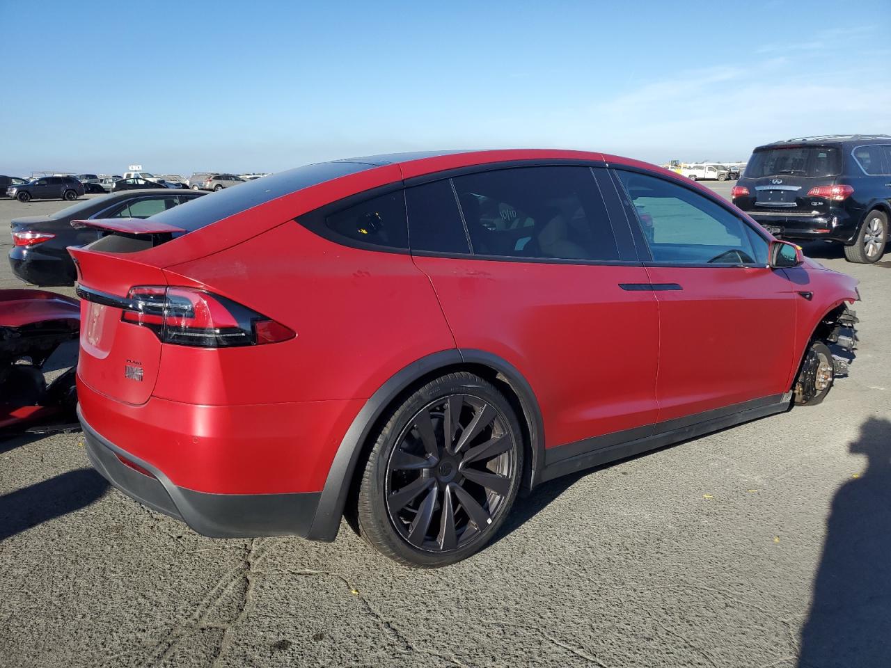 2022 TESLA MODEL X  VIN:7SAXCBE50NF329086