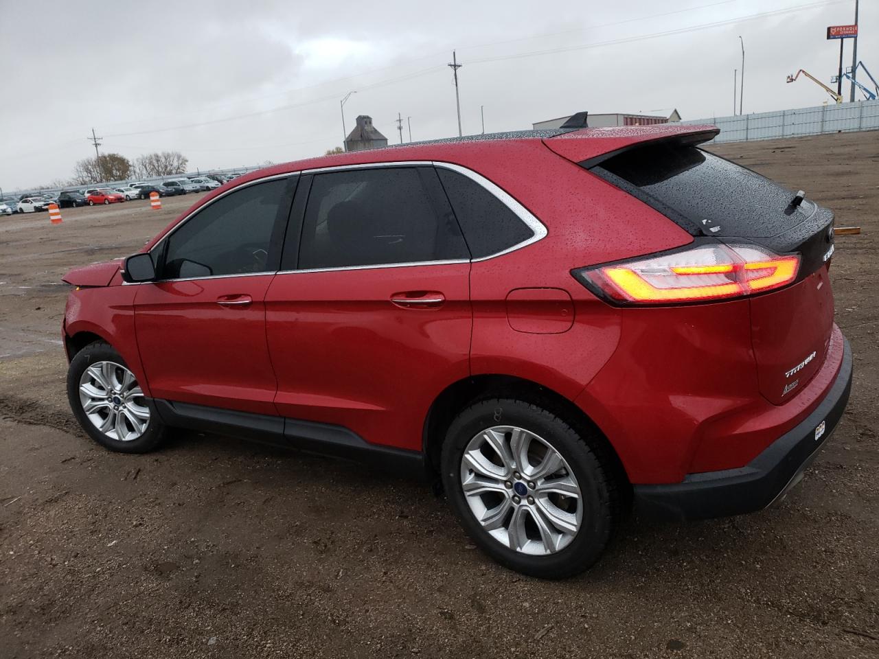 2022 FORD EDGE TITANIUM VIN:2FMPK4K96NBA58997