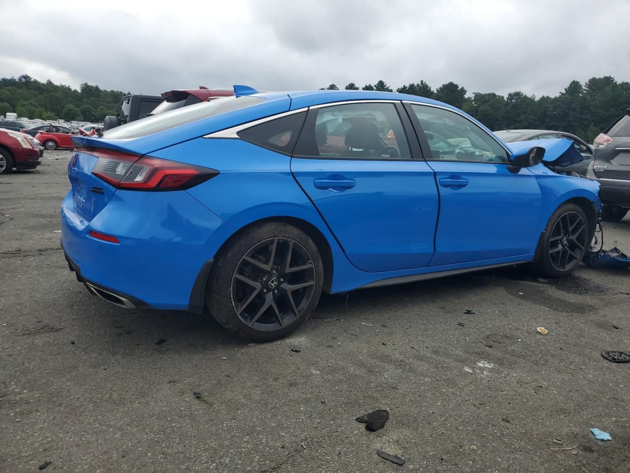2022 HONDA CIVIC SPORT TOURING VIN:19XFL1H89NE002538