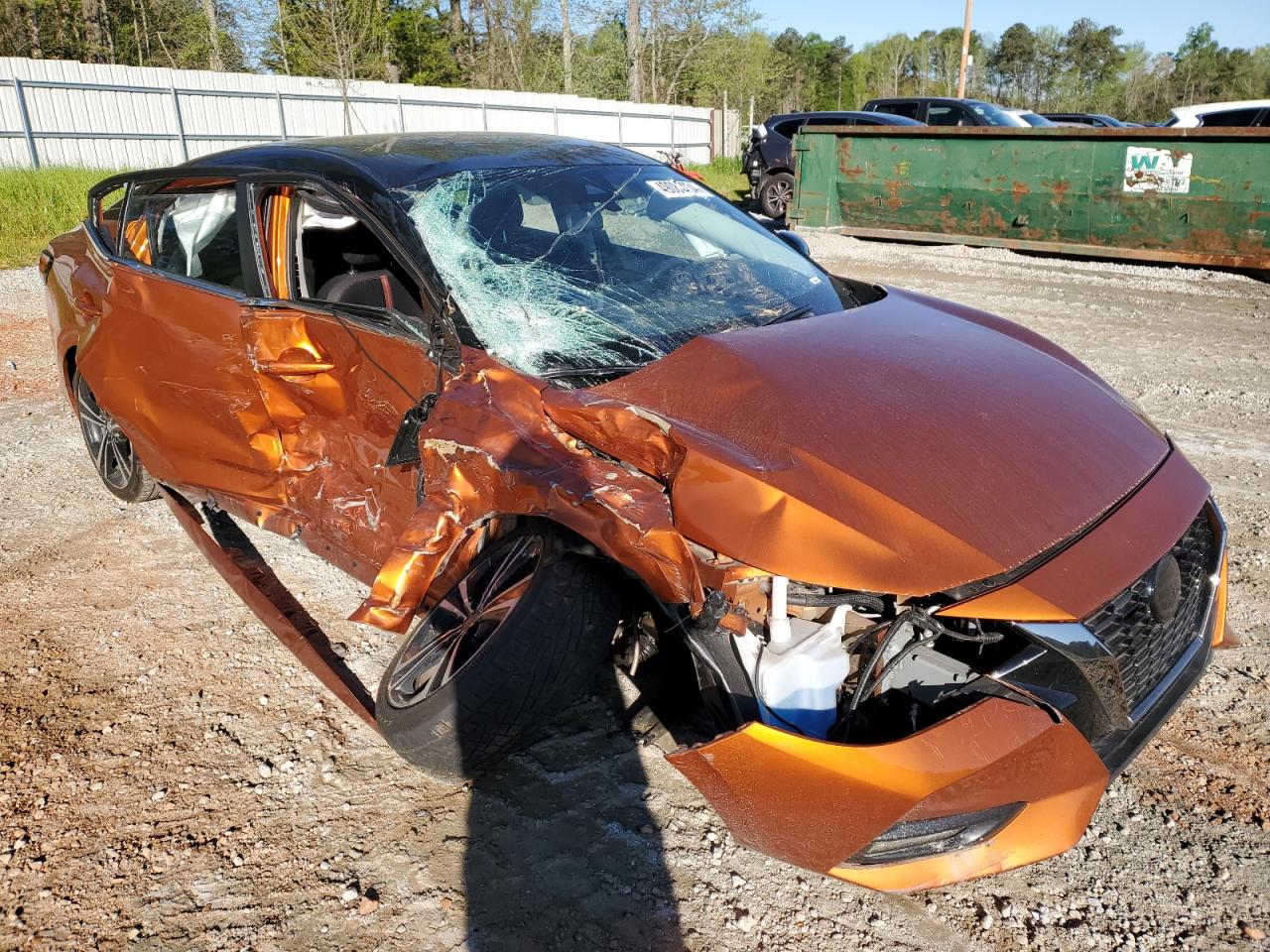 2022 NISSAN SENTRA SR VIN:3N1AB8DV4NY206926