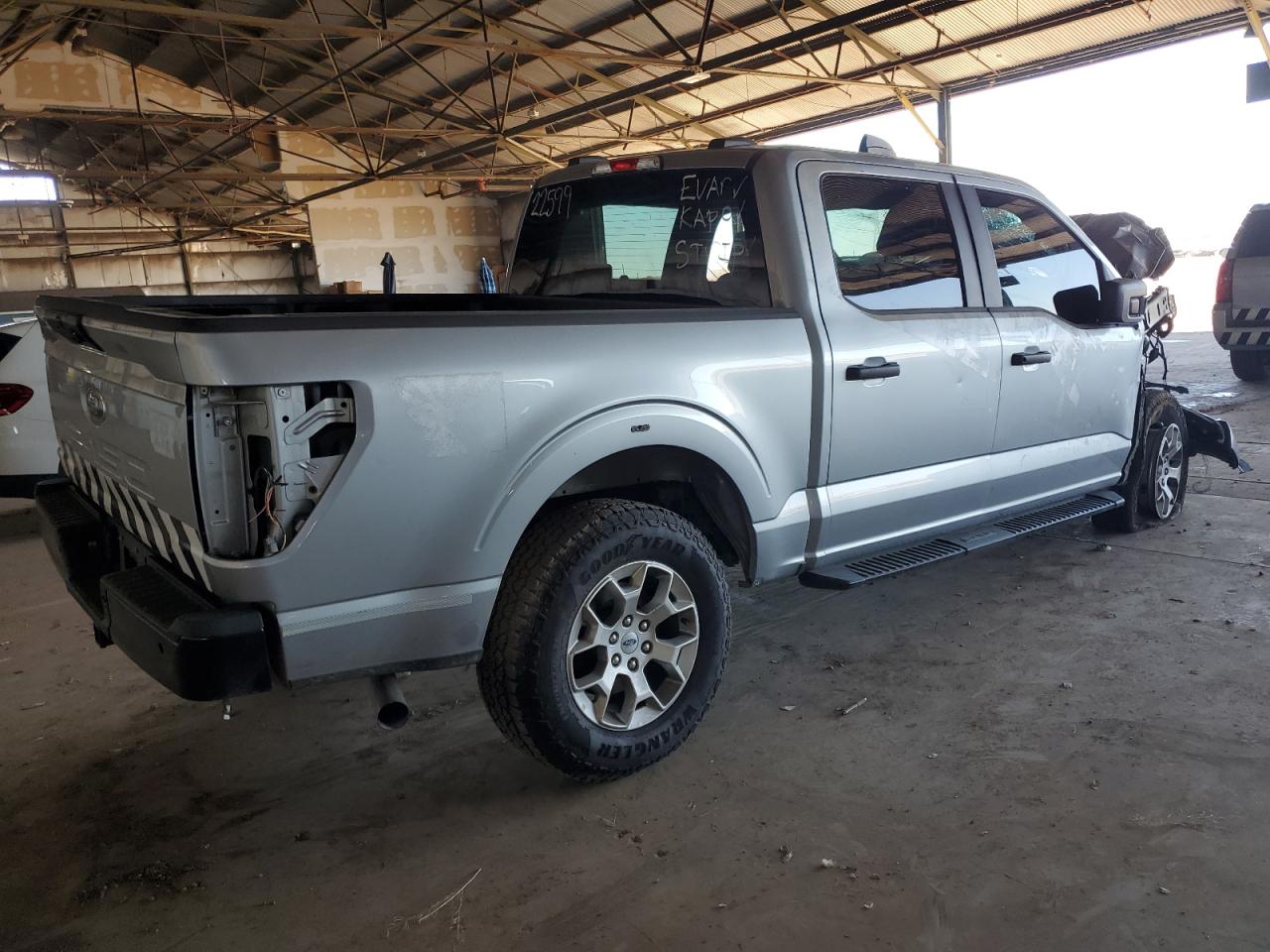 2022 FORD F150 POLICE RESPONDER VIN:1FTFW1P88NKE09756