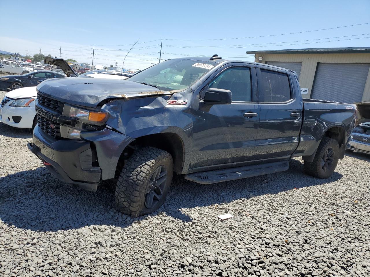 2022 CHEVROLET SILVERADO LTD K1500 TRAIL BOSS CUSTOM VIN:1GCPYCEL7NZ104841