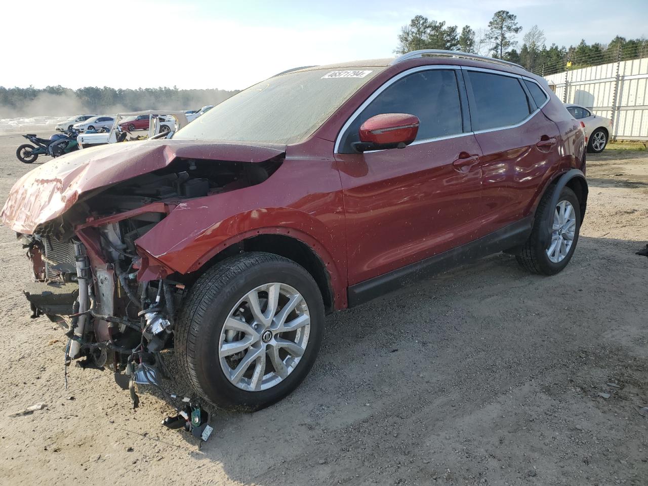 2022 NISSAN ROGUE SPORT SV VIN:JN1BJ1BW5NW487104
