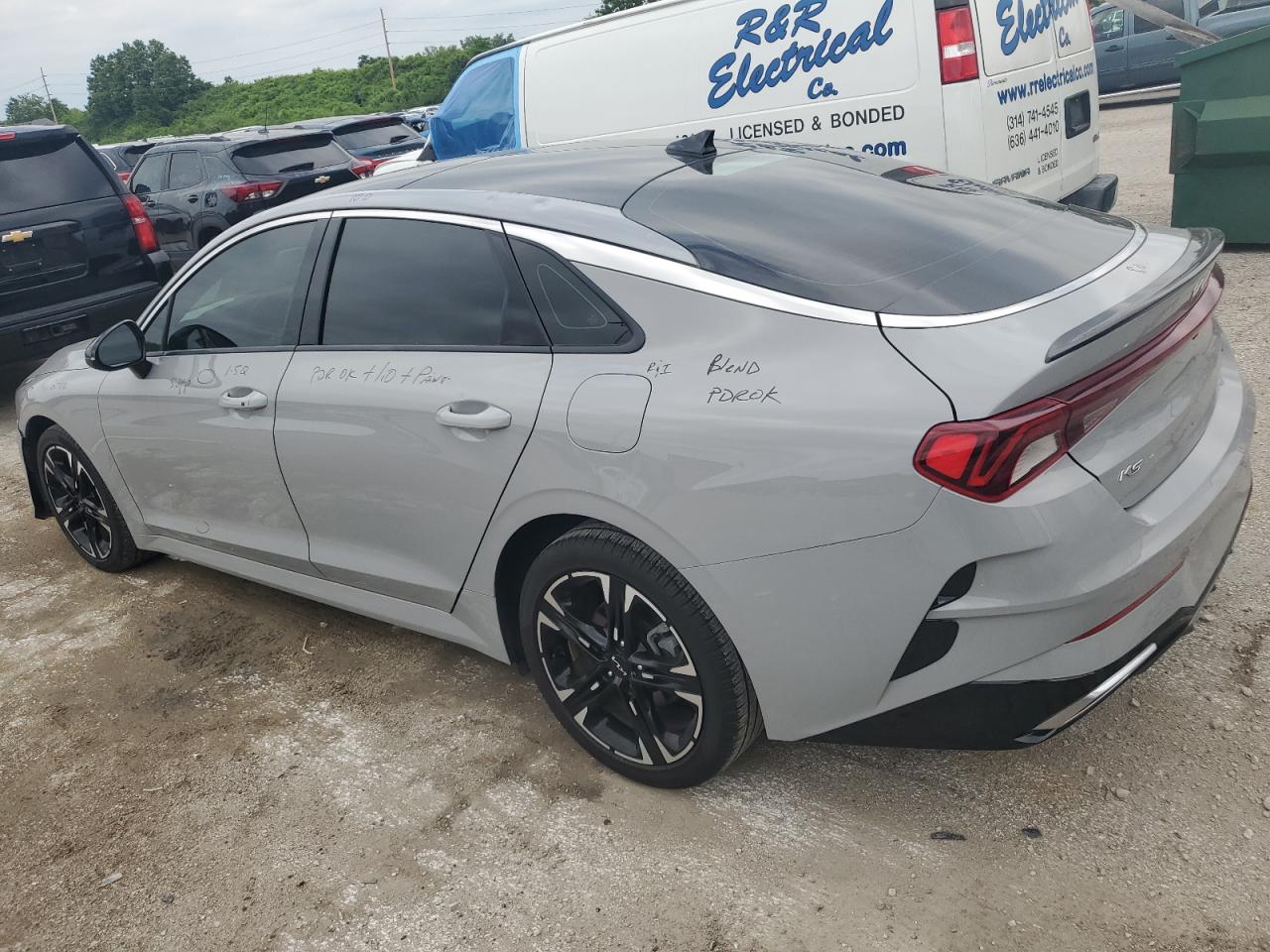 2022 KIA K5 GT LINE VIN:5XXG64J25NG164970