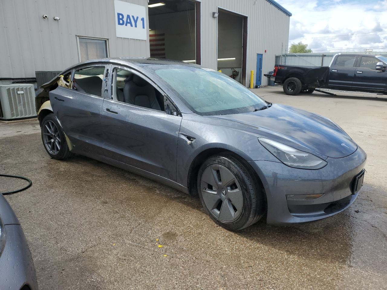 2022 TESLA MODEL 3  VIN:5YJ3E1EA7NF289621